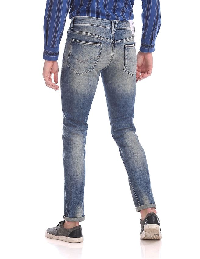 U.S. Polo Assn. Men Casual Wear Solid Jeans